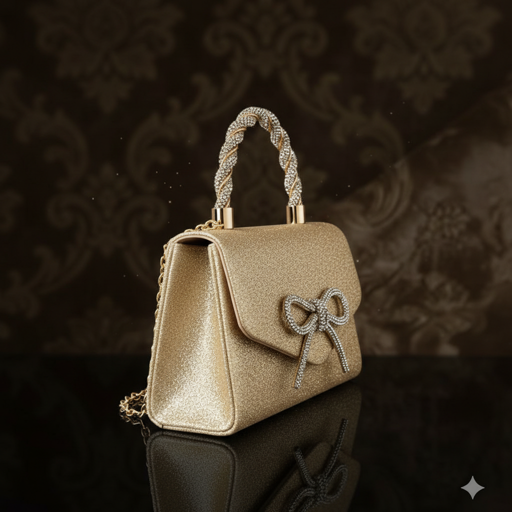 Elegant Glitter Evening Handbag: The Perfect Accessory for Special Occasions