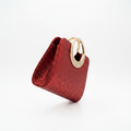 OpulAura Radiant Red Rhinestone Evening Clutch Handbag - Your Ultimate Luxury Accessory
