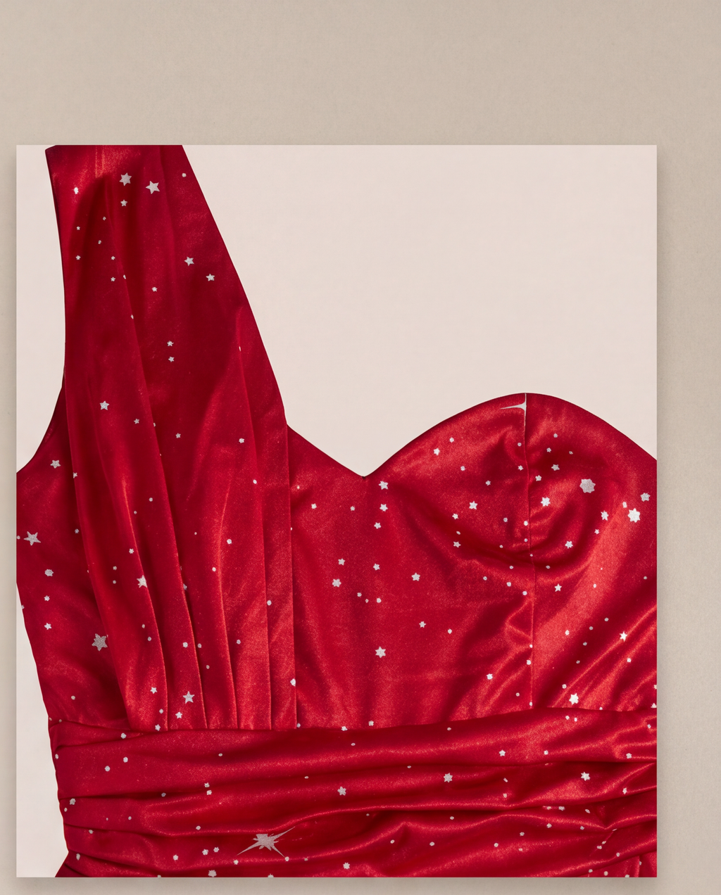 Starry Night Asymmetrical High-Low Gown