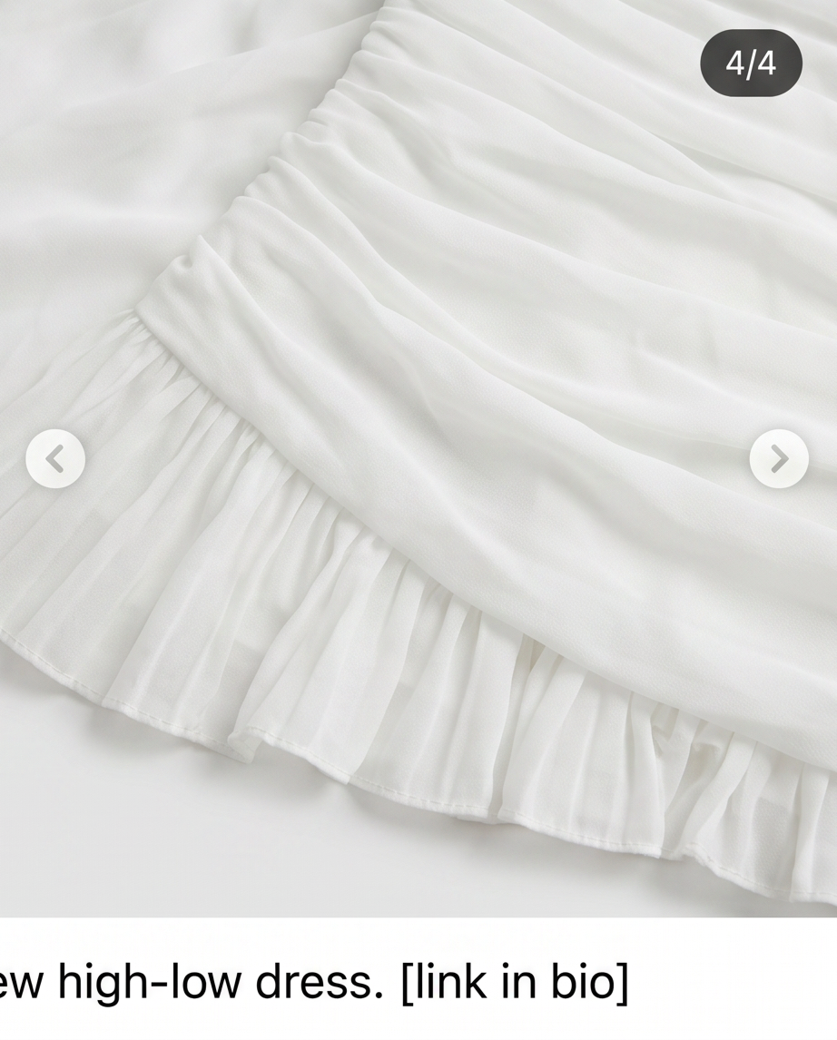 Mercy Luxe White Maxi Dress