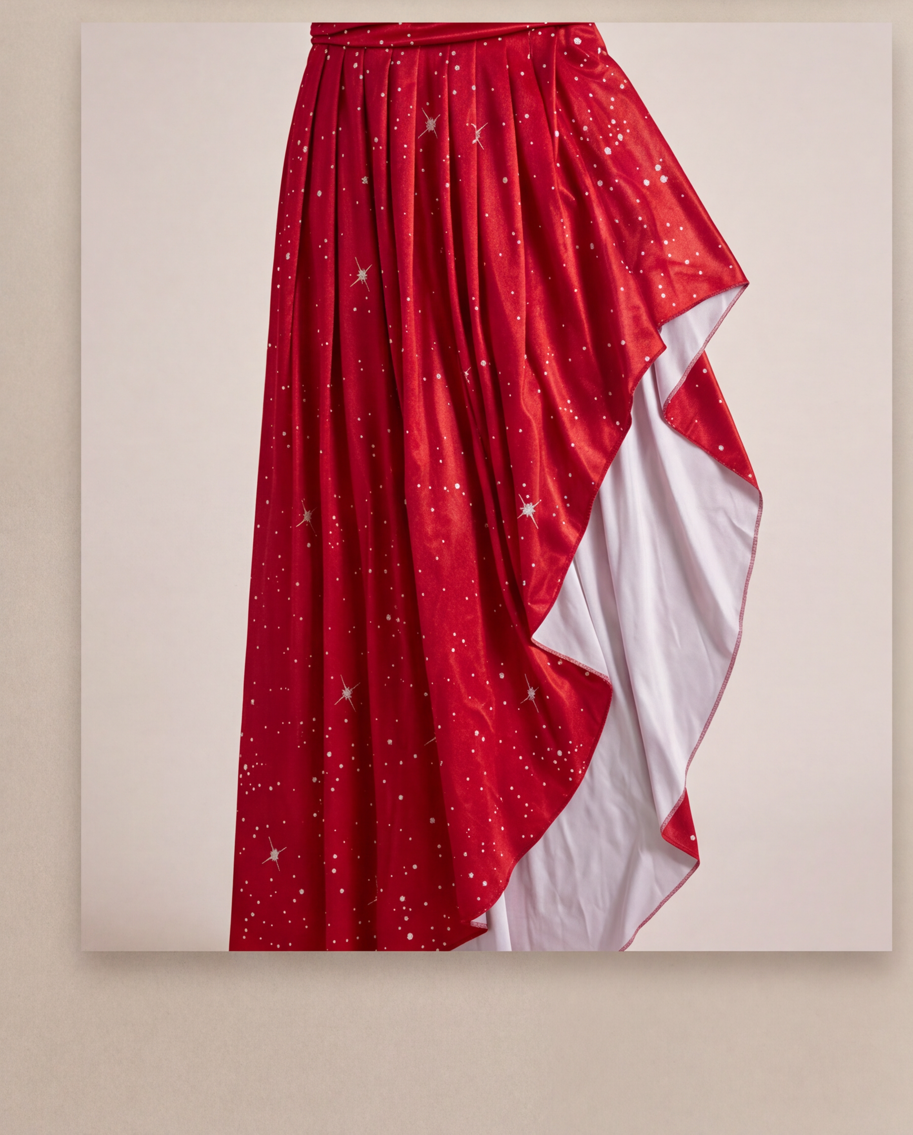 Starry Night Asymmetrical High-Low Gown